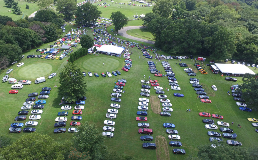 Aerial View of the 2015 PVGP
